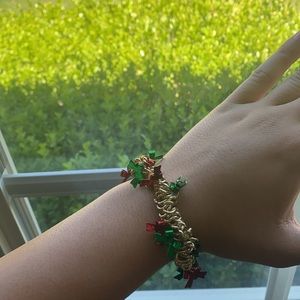 Holiday Themed Bracelet & Necklace Set